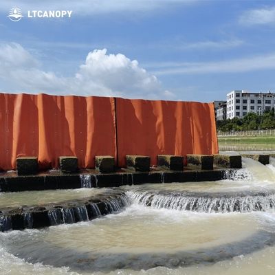 LTCANOPY Barreira de proteção contra inundações Controle de inundações de plástico Portão de água Barreira anti-inundação