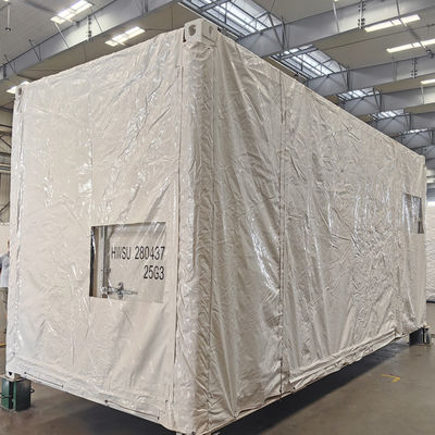 Litong Alta Qualidade 610gm Tarpa Branca 20ft 40ft Container de Envio Cobertura Container Tarpaulin