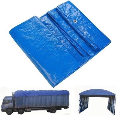 Lona de Camioneta Azul Personalizada Litong Comercial Resistente para Serviço Pesado, Lonas Impressas, Lona de Lona