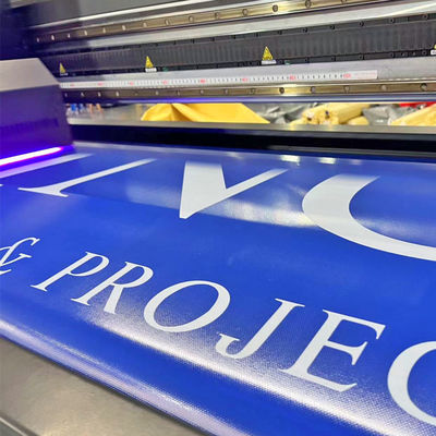 Litong Outdoor Impermeável UV Prints Logotipo de Publicidade Impressão em Lona de PVC