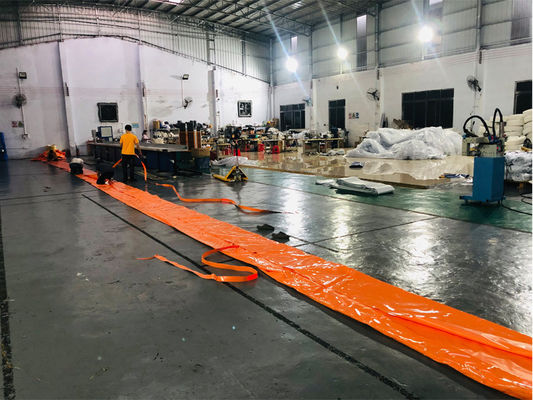 Litong China Fabricante Tubo de barreira de inundação removível de PVC anti-inundação