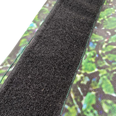 Litong Retardante de Chama Absorção de Som para Construção Externa Barreira de Ruído de Impressão de Folha Verde