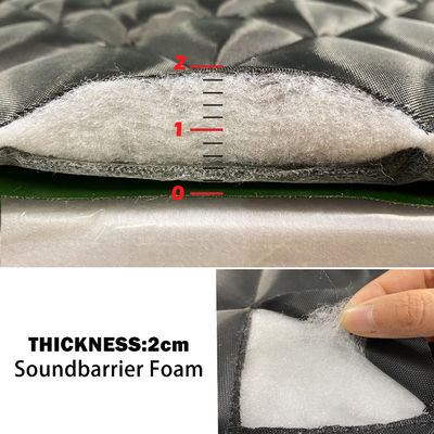 Litong Construção Site Brincos de som Isolamento de som Vinyl Barreira de som Absorção de cobertor
