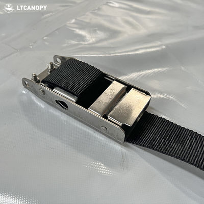 Litong China Fábrica Preço direto Resistente a rasgos Pvc Lado Cortina Trailer lonas