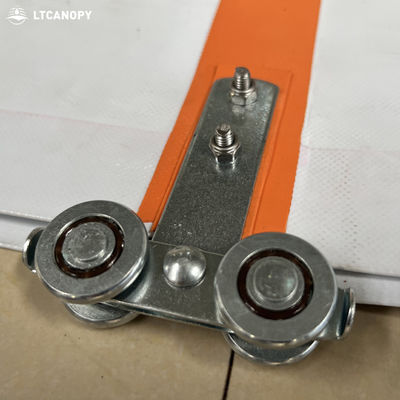Litong China Fábrica Preço direto Resistente a rasgos Pvc Lado Cortina Trailer lonas