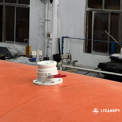 Fábrica Litong China Personalizada Barreira Inflável de PVC para Controle de Inundações de Tamanho Grande