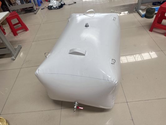 Litong Collapsible 150gallon 500L Flexível armazenamento de combustível de óleo de barco tanques de borracha de combustível