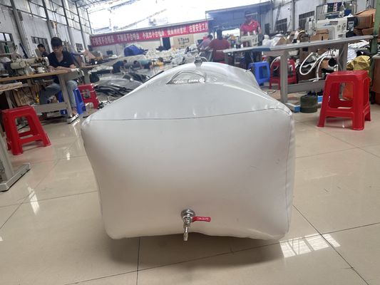 Litong Collapsible 150gallon 500L Flexível armazenamento de combustível de óleo de barco tanques de borracha de combustível