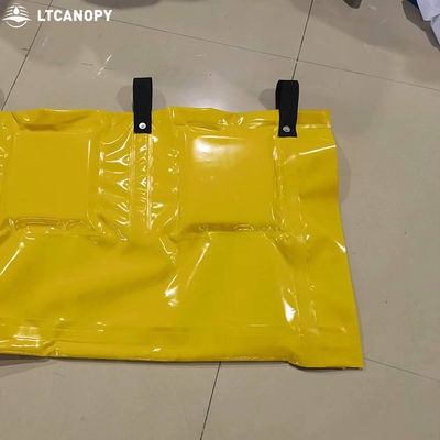 Litong Proteger o Oceano Prevenir derrames de óleo de combustível Solução de contenção Pvc vedação flutuante Boom Silt Cortina