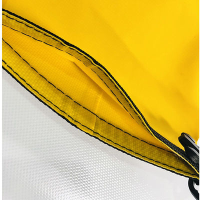 Saco de lona revestido em PVC de alta qualidade personalizado, saco seco flutuante à prova d'água portátil, saco offshore, lona