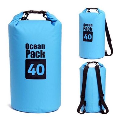Saco seco à prova d'água para pesca, barco, caiaque, balde dobrável, surf, rafting, acampamento Saco de embalagem 2L-30L