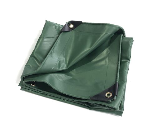 Litong Alta Qualidade Ripstop Cor Verde Escuro Pvc revestido Tarpaulins Impermeável para caminhões Cobre de caminhão Tarpa Pvc Cortina lateral