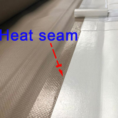 Fábrica Litong China Capa de Veículo Cáqui Atacado Lonas Resistentes Revestimento de PVC Lona para Caminhão