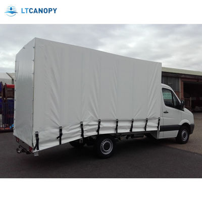 Litong Resistente a lágrimas Impermeável Tarpa pesada Tarpa de cor cinzenta Tarpaulin para cobertura de caminhão