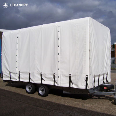 Litong Resistente a lágrimas Impermeável Tarpa pesada Tarpa de cor cinzenta Tarpaulin para cobertura de caminhão