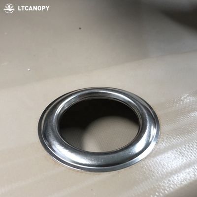 Litong Alta resistência à tração Khaki 1000d PVC Tarpaulin Truck Cover