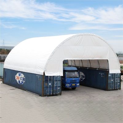 Abrigo de Contêiner Industrial com Cúpula de PVC de Alta Qualidade Litong para Armazenamento de Equipamentos e Abrigo para Contêineres de Transporte
