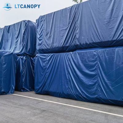Fabricante de Lona de PVC Revestida com Faca para Container de Transporte Litong Heavy Duty