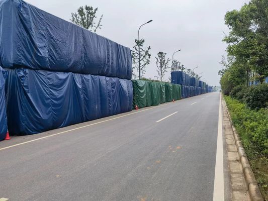 Fabricante de Lona de PVC Revestida com Faca para Container de Transporte Litong Heavy Duty