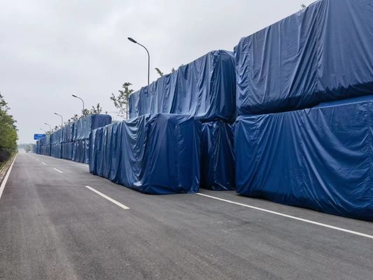 Fabricante de Lona de PVC Revestida com Faca para Container de Transporte Litong Heavy Duty
