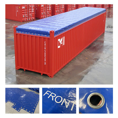 Contentor Aberto Litong com Cobertura de Lona PVC Azul