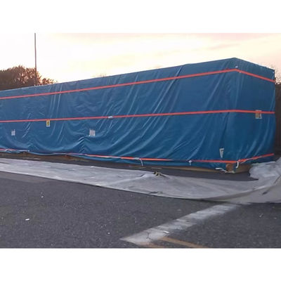 Lona de Carga Impermeável para Exterior Litong Azul PVC