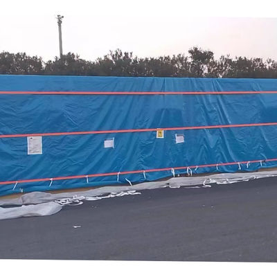Lona de Carga Impermeável para Exterior Litong Azul PVC