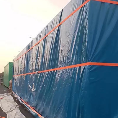 Lona de Carga Impermeável para Exterior Litong Azul PVC