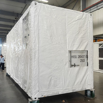 Litong Alta Qualidade 610gm Tarpa Branca 20ft 40ft Container de Envio Cobertura Container Tarpaulin