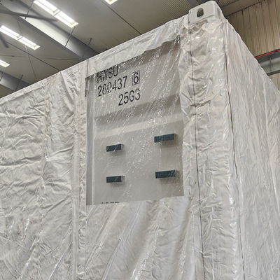 Litong Alta Qualidade 610gm Tarpa Branca 20ft 40ft Container de Envio Cobertura Container Tarpaulin