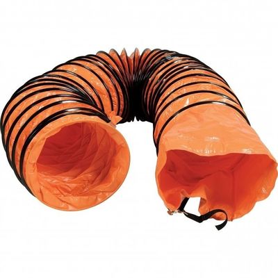 Melhor Vendedor de conduta de ventilação de minas Portátil Blower Hose Flexível Vent Duct PVC laminado revestido Fabricante
