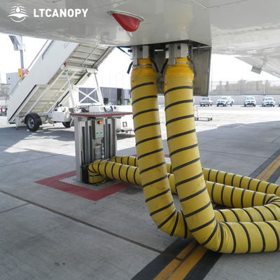 Mangueira de duto de ar de PVC flexível Litong PVC retardante de fogo duto de ventilação para aeroporto