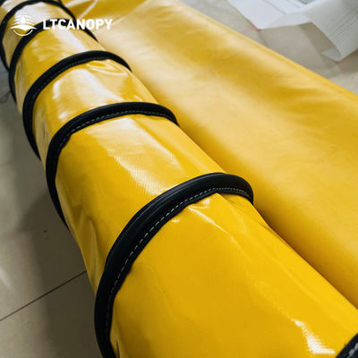 Mangueira de duto de ar de PVC flexível Litong PVC retardante de fogo duto de ventilação para aeroporto