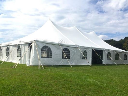 Litong Alta resistência à tração Área exterior impermeável Pvc Cover Tarp Anti-UV Pagoda Tenda Canopy Tenda para evento