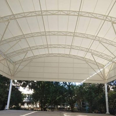 Guarda-sol com toldo externo Litong China, à prova d'água, estrutura de membrana de tração, telhado, tecido de tração à prova de vento, toldos