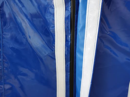 Lona de Camioneta Azul Personalizada Litong Comercial Resistente para Serviço Pesado, Lonas Impressas, Lona de Lona