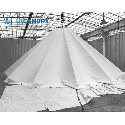 China Guarda-Sol Exterior Cobertura de Telhado Impermeável Vento Tecido de Tração Toldos Tenda de Festa Hotel Toldo