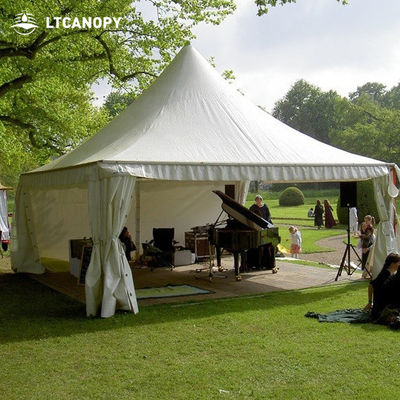Litong Novo e Quente Promocional PVC Toldo Tecido de Tração PVC Tenda Tecido Pagoda Tenda Exterior