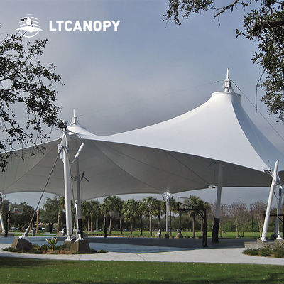 Litong Novo e Quente Promocional PVC Toldo Tecido de Tração PVC Tenda Tecido Pagoda Tenda Exterior