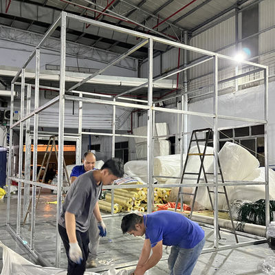Preço Direto da Fábrica Litong Tenda com Estrutura Galvanizada para Exterior Suporte Personalizado