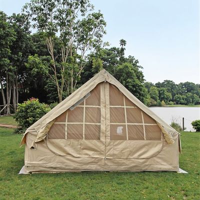 Tenda de acampamento inflável de tecido de Oxford 600D com tecido impermeável durável para aventuras ao ar livre